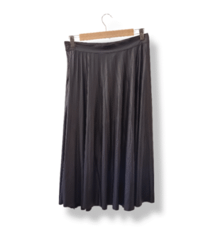 Falda midi satinada Zara – Talla S