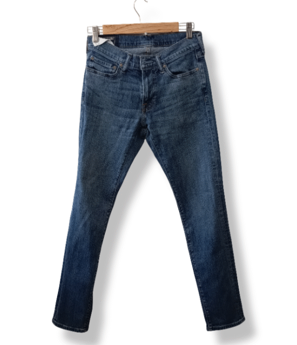 Jeans Abercrombie azul clásico – Talla 38