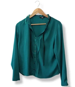 Blusa verde Ash, talla 40