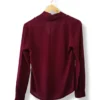 Blusa burdeos , Talla M