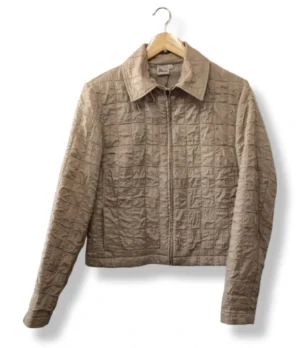 pixelcut-export-1757569919777 Chaqueta acolchada beige talla M