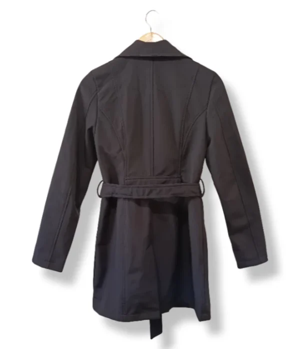 Trench negro Sebby Collection, talla S