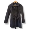 Trench negro Sebby Collection, talla S