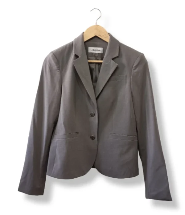 Blazer Calvin Klein gris, talla S