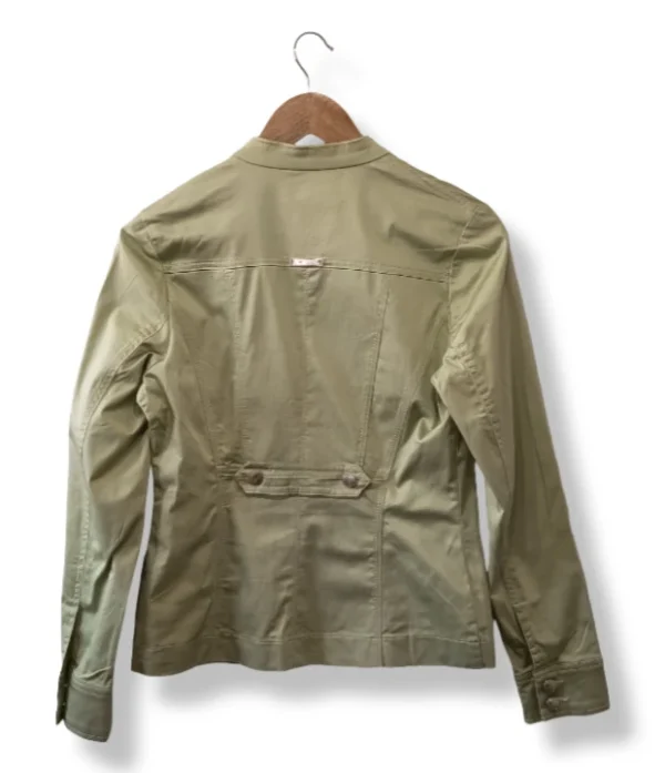 Chaqueta verde  con bordado  Liola, Talla S
