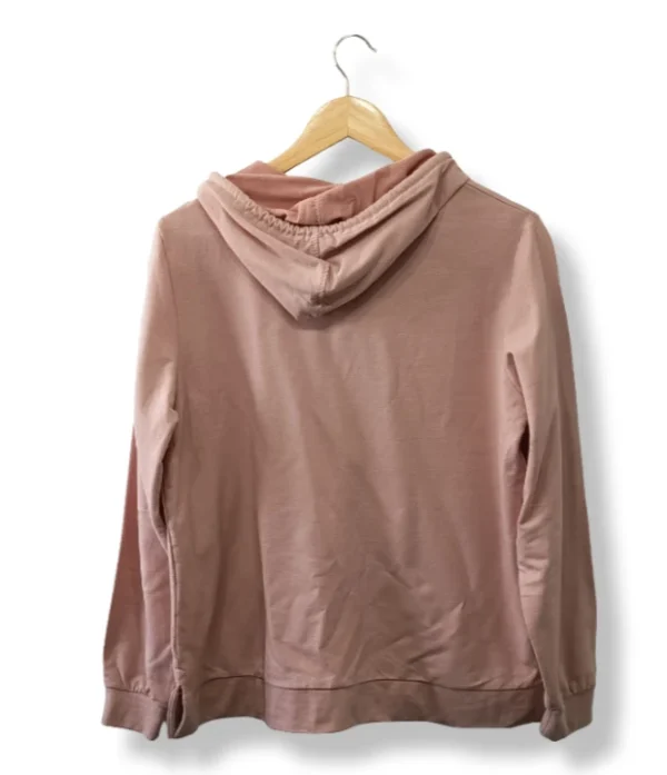 pixelcut-export-1757572150884 Polerón rosado con capucha y botones – Talla L/XL