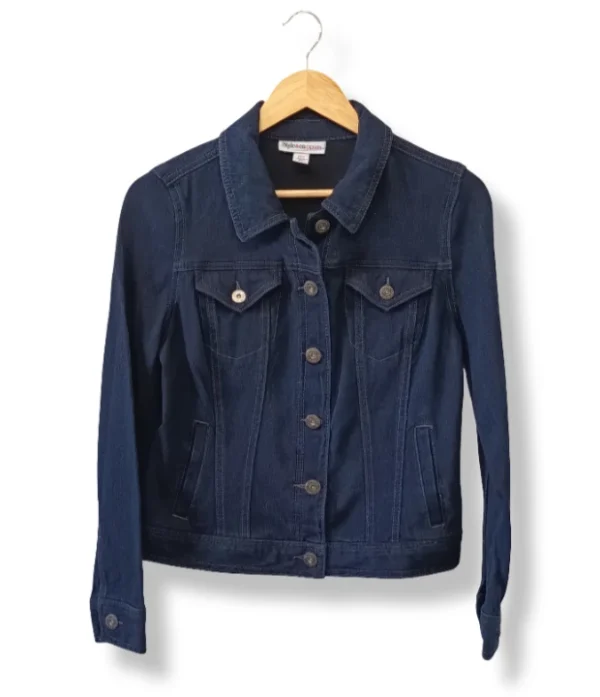 Chaqueta denim azul oscuro Style&Co – Talla S
