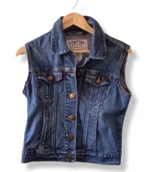 pixelcut-export-1757574656796 Chaleco denim Levi Strauss Signature – Talla S