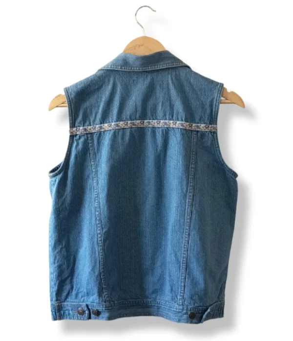 Chaleco denim azul  Cherokee – Talla S/M