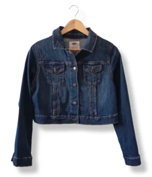 pixelcut-export-1757574886621 Chaqueta denim azul oscuro Old Navy – Talla S