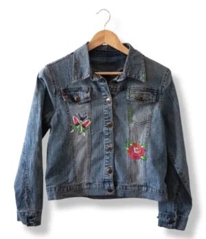 pixelcut-export-1757575028205 Chaqueta denim bordada Arizona Jean Co. – Talla M