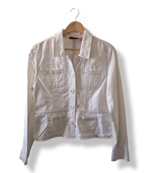 Chaqueta blanca  – Talla L