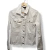 Chaqueta denim blanca Baccini – Talla S/M