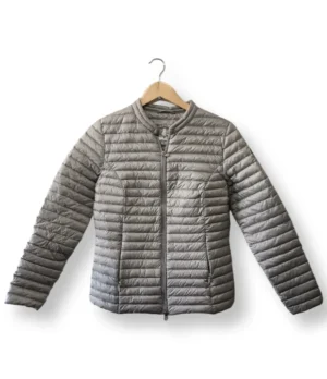 pixelcut-export-1758656327372 Chaqueta acolchada J.O..T.T gris, Talla S