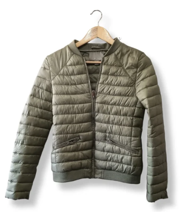 Chaqueta acolchada Amisu verde , Talla XS