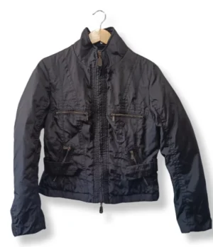 pixelcut-export-1758656734597 Parka negra Buskers, Talla M