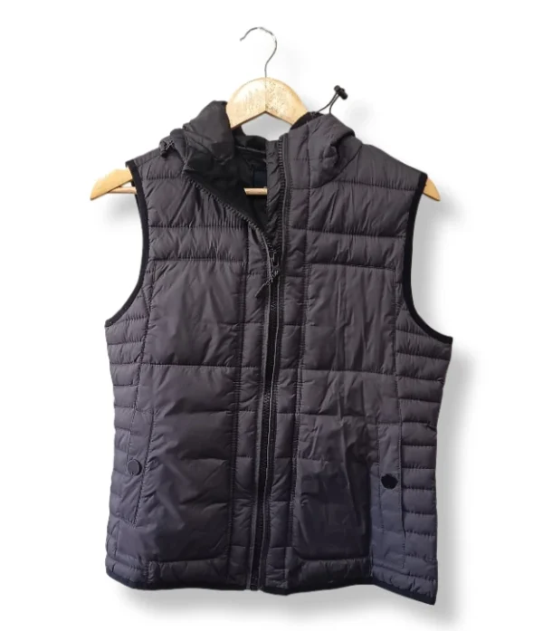 Parka sin mangas S.Oliver negra, Talla M