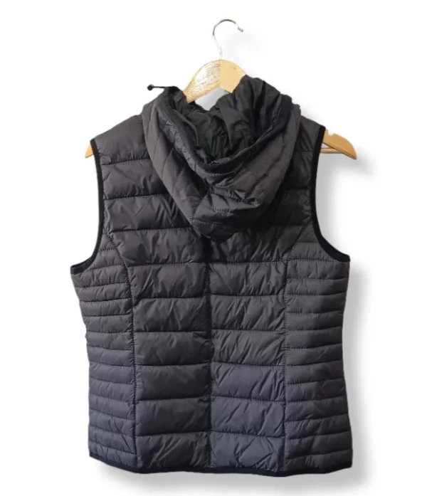 Parka sin mangas S.Oliver negra, Talla M