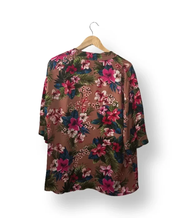 Kimono floral tropical - Talla única