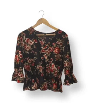 Blusa floral Moa Moa – Talla M 