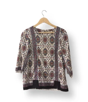 Blusa estampada Sfera -Talla M