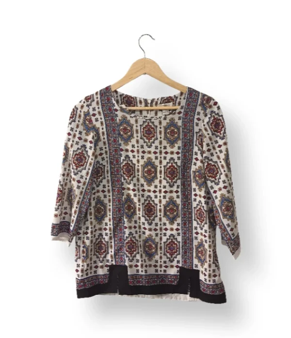 Blusa estampada Sfera -Talla M