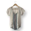Polera Maunces boho bordada – Talla M