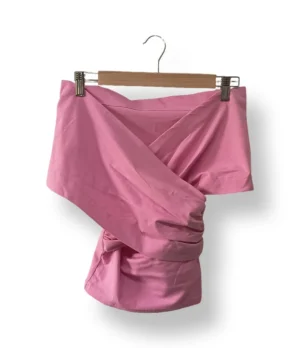 IMG_20251021_161622 Top cruzado rosa ZARA – Talla M (nuevo con etiqueta)