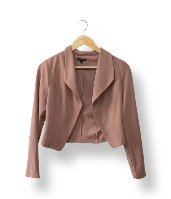 Chaqueta corta rosa Michel- Talla M