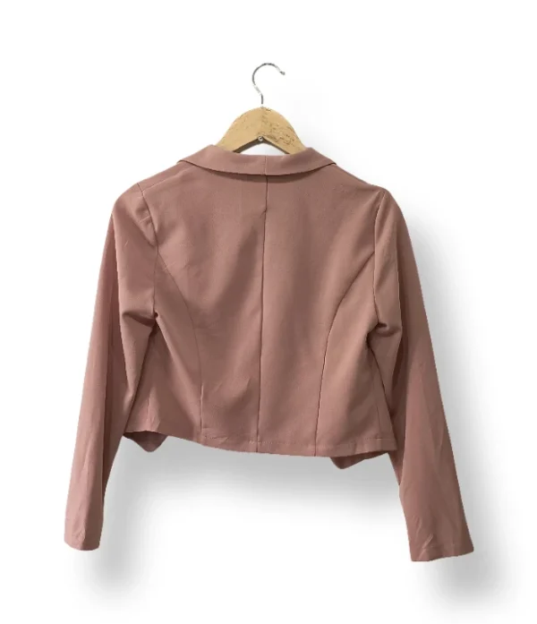 Chaqueta corta rosa Michel- Talla M