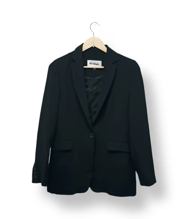 Blazer negro clásico El Corte Inglés (Talla 36)