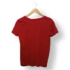 Polera ZARA roja cuello en V talla S