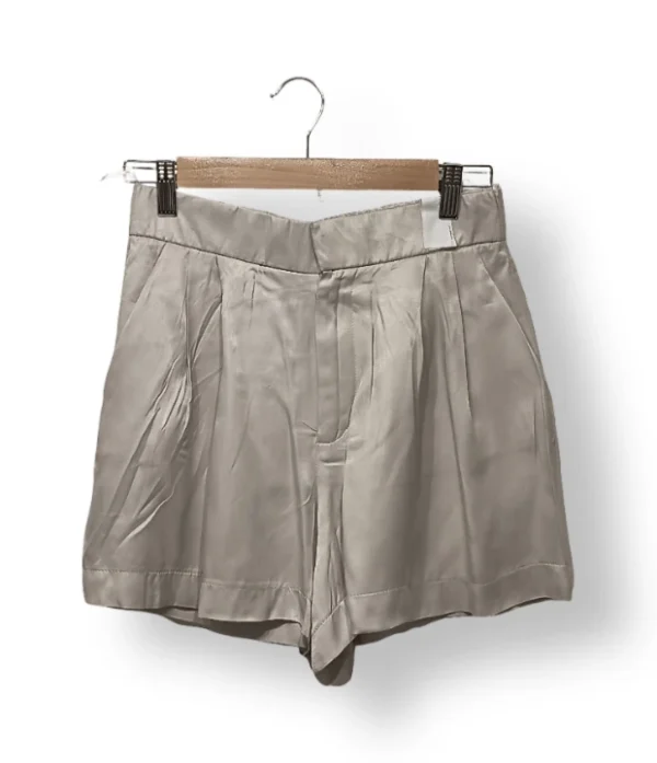 Short satinado beige ZARA talla S (nuevo con etiqueta)