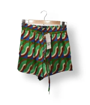 Short estampado geométrico ZARA (Talla S)