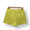 Falda-Short amarilla ZARA (Talla S)