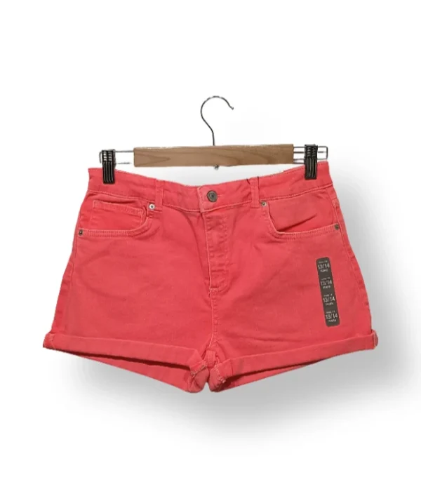 Short coral ZARA Kids talla 13-14 años (nuevo con etiqueta)