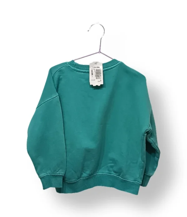 Polerón verde ZARA Baby talla 2-3 años (nuevo con etiqueta)