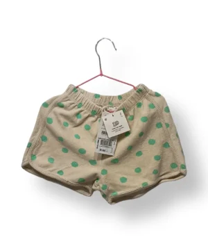 Short beige con lunares verdes ZARA Baby talla 12-18 meses (nuevo con etiqueta)