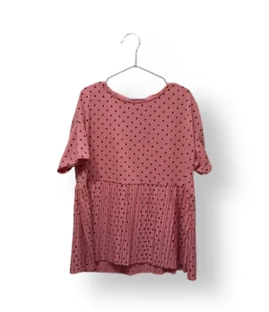 IMG_20251021_184535 Vestido/top rosa con lunares ZARA Kids talla 10 años (nuevo con etiqueta)