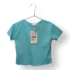 Polera ZARA Baby turquesa talla 9-12 meses (nueva con etiqueta)