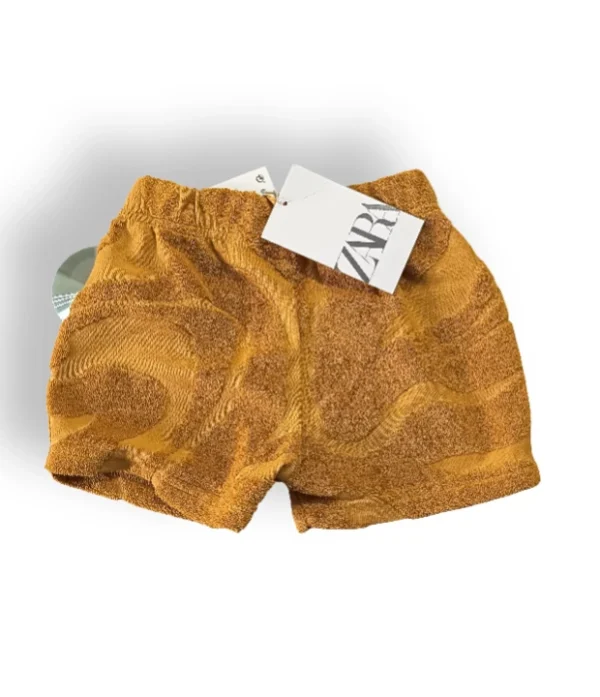 Short ZARA Baby terracota talla 9-12 meses (nuevo con etiqueta)