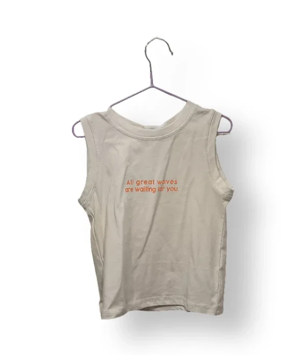 Top sin mangas ZARA Baby talla 18-24 meses (nuevo con etiqueta)