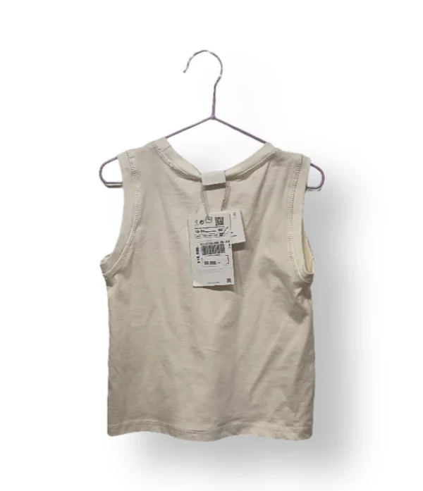 Top sin mangas ZARA Baby talla 18-24 meses (nuevo con etiqueta)