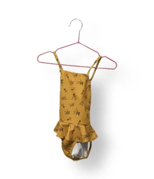 IMG_20251021_185233 Traje de baño ZARA amarillo con volantes talla 2-3 años (nuevo)