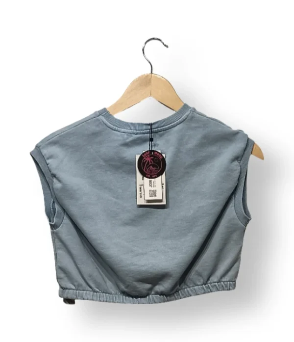 Polera crop “Surf Mood California” ZARA Kids Talla 9-años