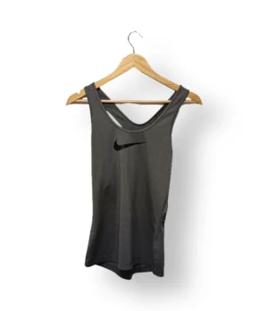 Top deportivo Nike Dri-FIT grafito- Talla S
