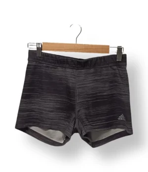 Short Adidas gris con textura -Talla S/M