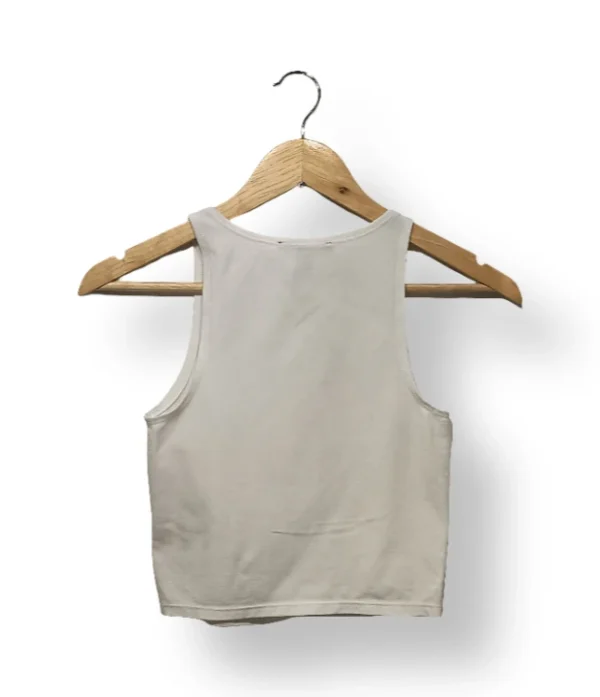 Top corto blanco Forever 21