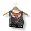 Top deportivo estampado VSX – Talla S