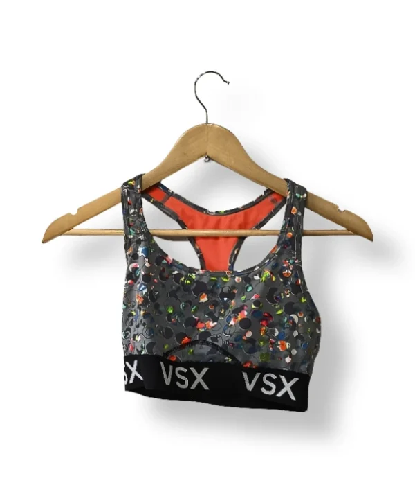 Top deportivo estampado VSX – Talla S
